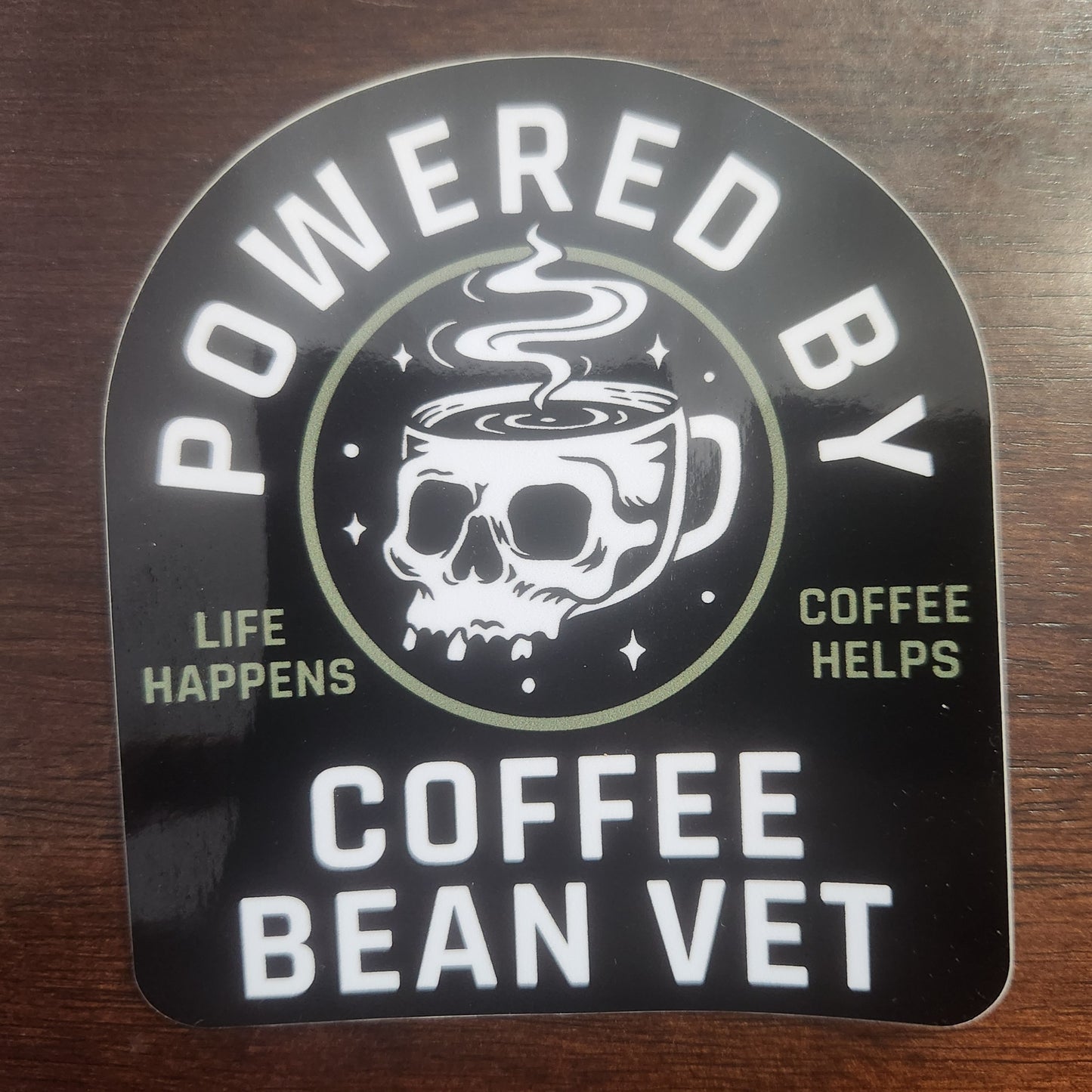 POWERED BY COFFEE BEAN VET