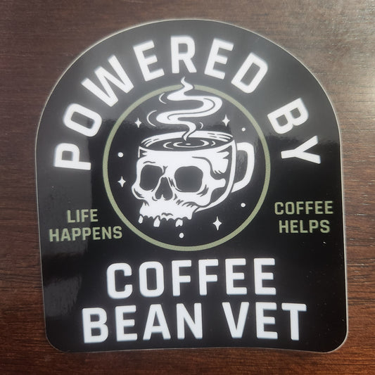 POWERED BY COFFEE BEAN VET