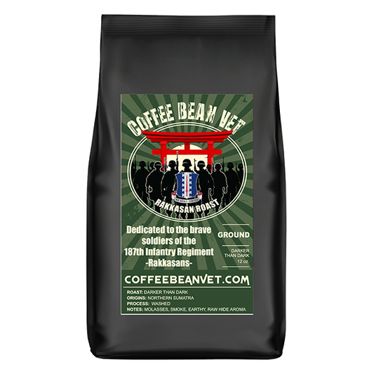 RAKKASAN ROAST Darker Than Dark Roast Coffee - Sumatra